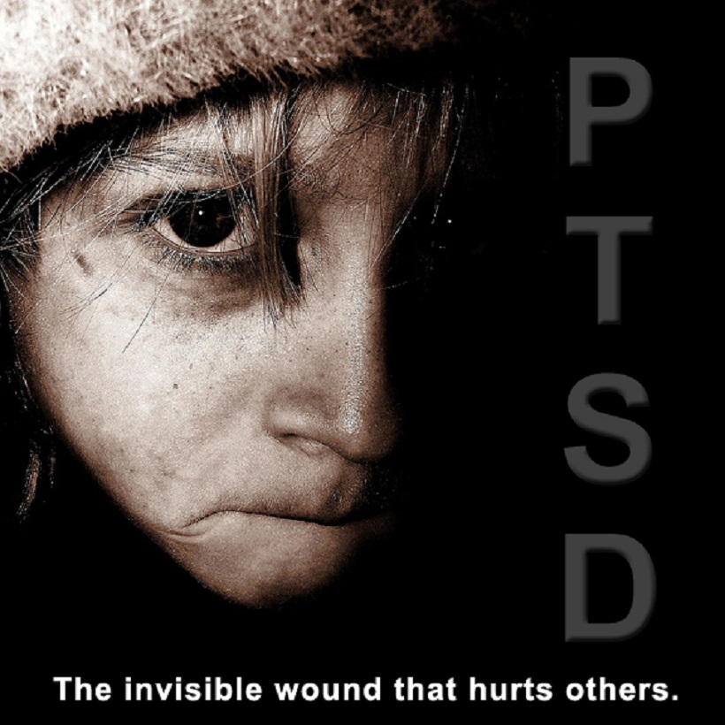 Top Cannabis States that Legally Treat PTSD. PTSD poster.