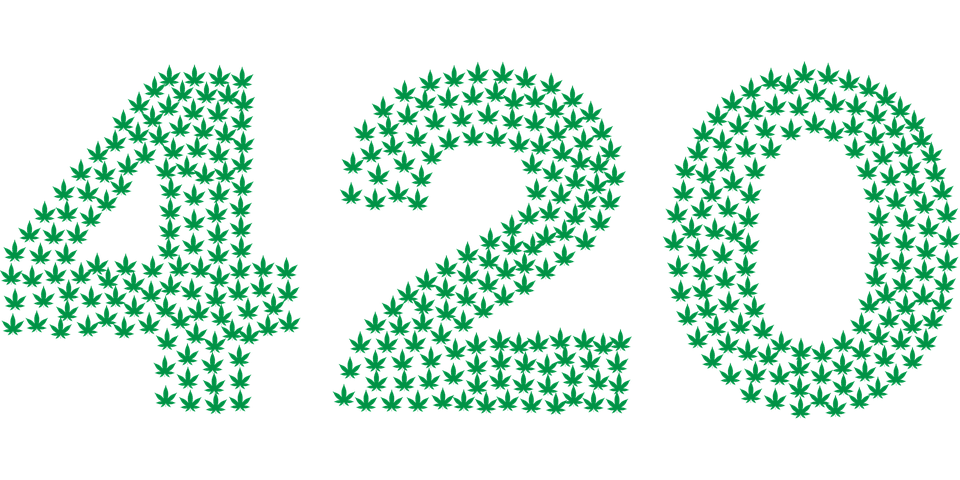 420 Quotes To Spice Up Your Online Celebrations. 420 made of marijuana leaves.