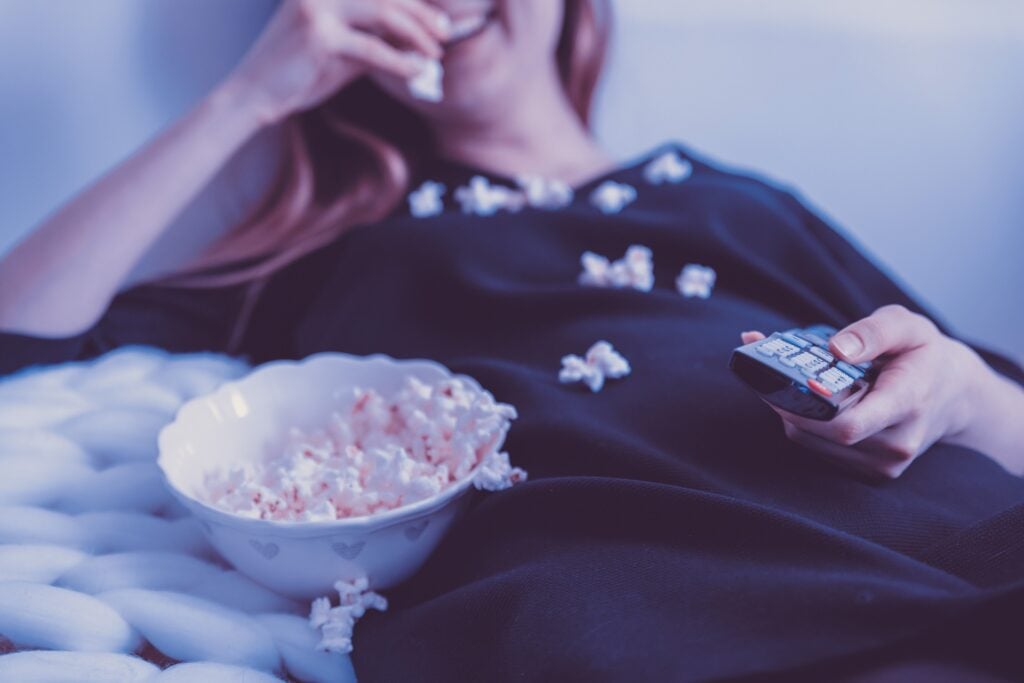 10 Cannabis Documentaries You Must Watch. Women eating popcorn.