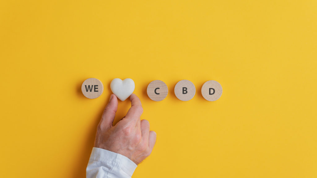 letters that spell out we love cbd, CBD medical uses and benefits