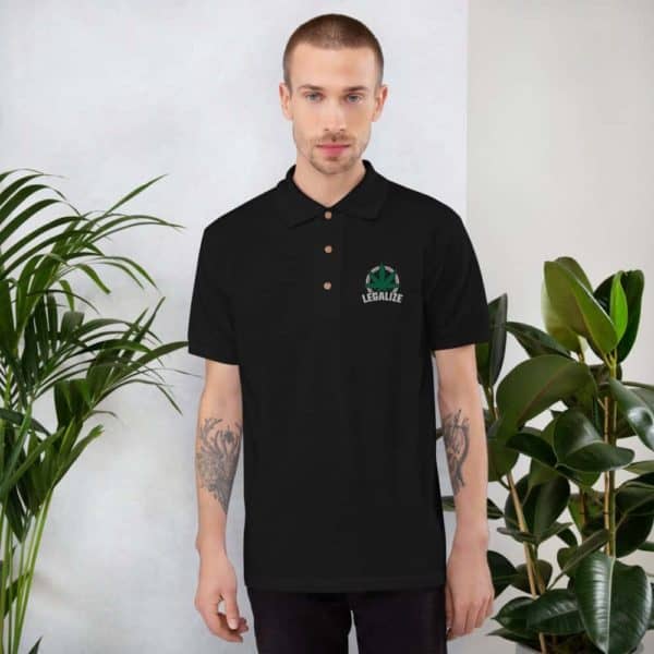 classic polo shirt black front 625e23d869748