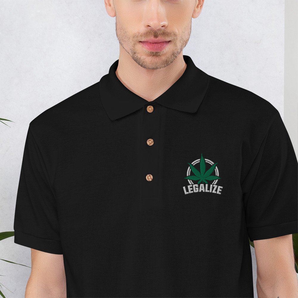 classic polo shirt black zoomed in 625e23d86960c