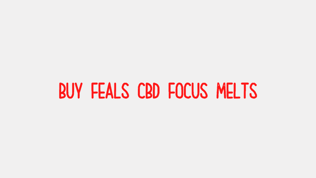 Buy Feals CBD Focus Melts-2
