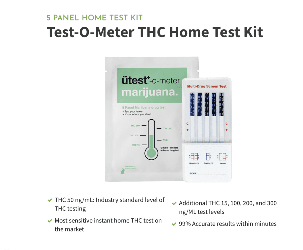 Test O Meter THC Home Test Kit