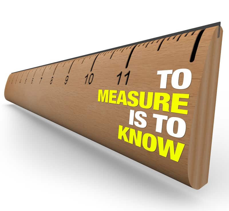 ruler with the words to measure is to know on it, weed measurements