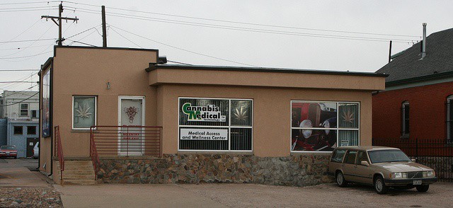 cannabis dispensary storefront, top Colorado cannabis dispensaries