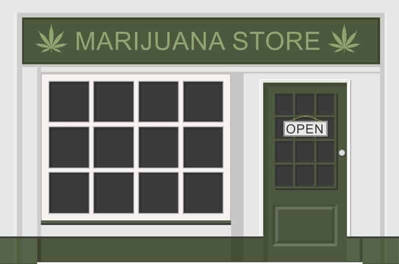 storefront with an open sign, Top Rated Head Shops Online