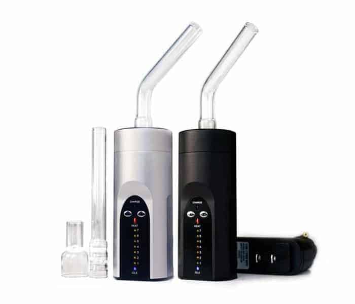 vapes isolated on white, arizer solo vaporizer review