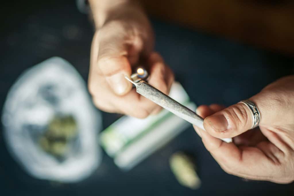 How much thc is in a joint? A joint of cannabis
